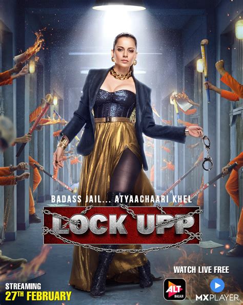 web series Published on Mar 19, 2022 0617 PM IST Kangana Ranaut, who is the host and &x27;Queen&x27; of the reality TV show Lock Upp, assesses the performance of the contestants in the weekend episodes. . Lockup web series download